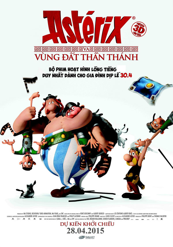 Khởi[-]chiếu[-]"Asterix[-]và[-]Vùng[-]Đất[-]Thần[-]Thánh"[-]trong[-]dịp[-]lể[-]30/4
